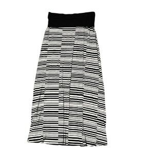 Black and white striped Calvin Klein skirt Size